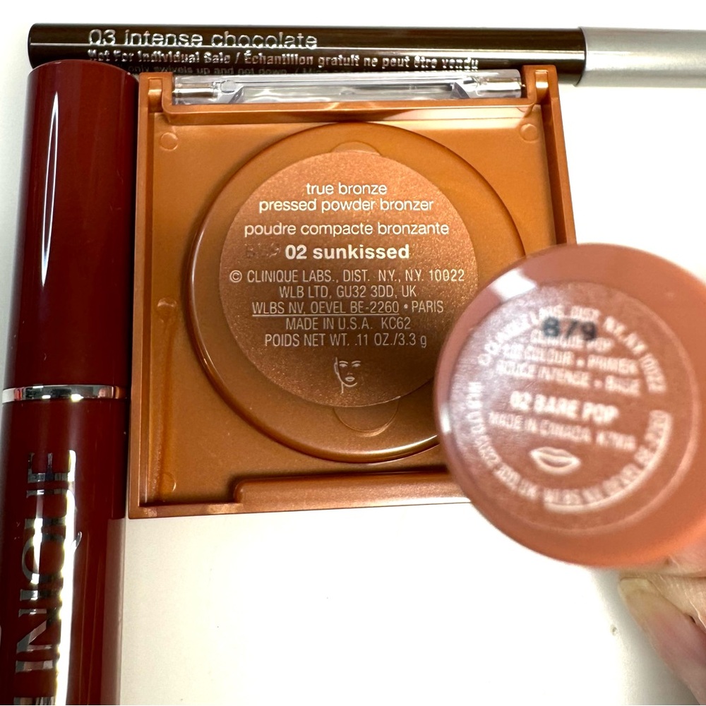 Clinique makeup bag and makeup - Picture 2 of 2